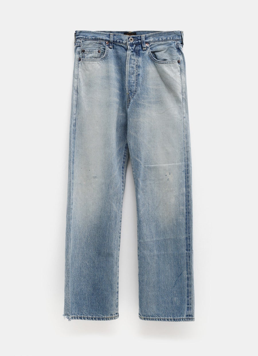 Vintage Denim Wide Straight Cut