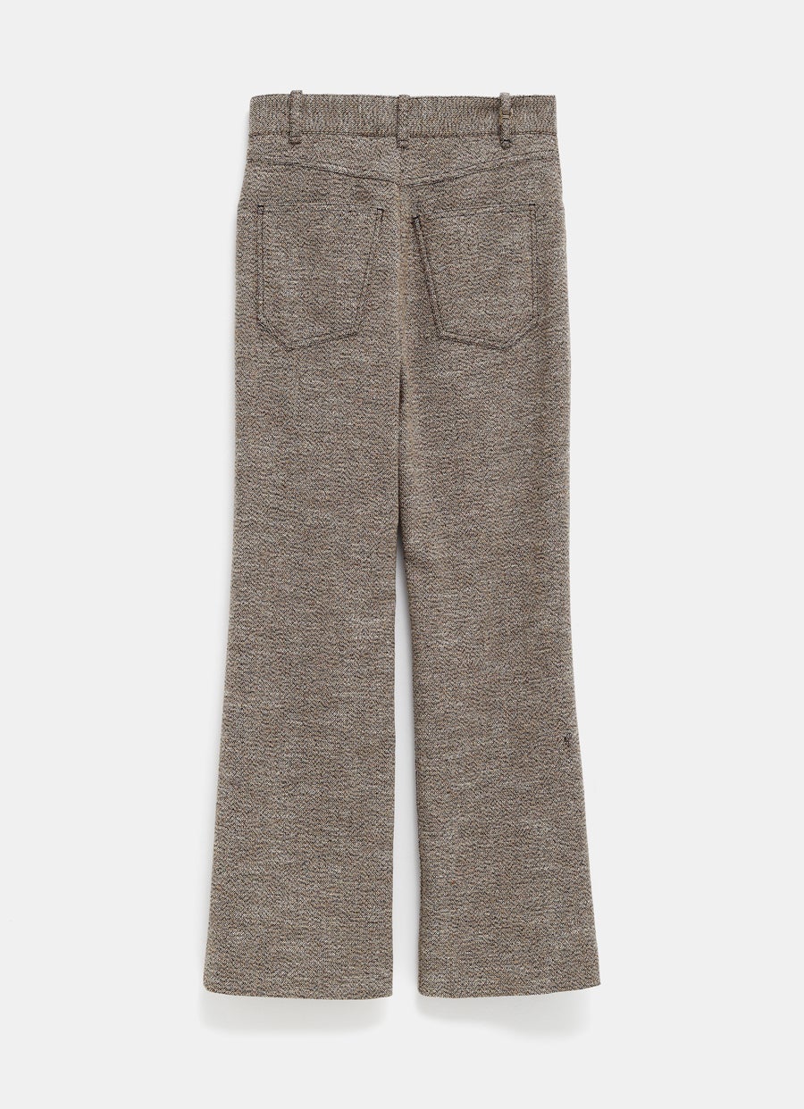 Pantalón cropped bootcut de la línea Marcie