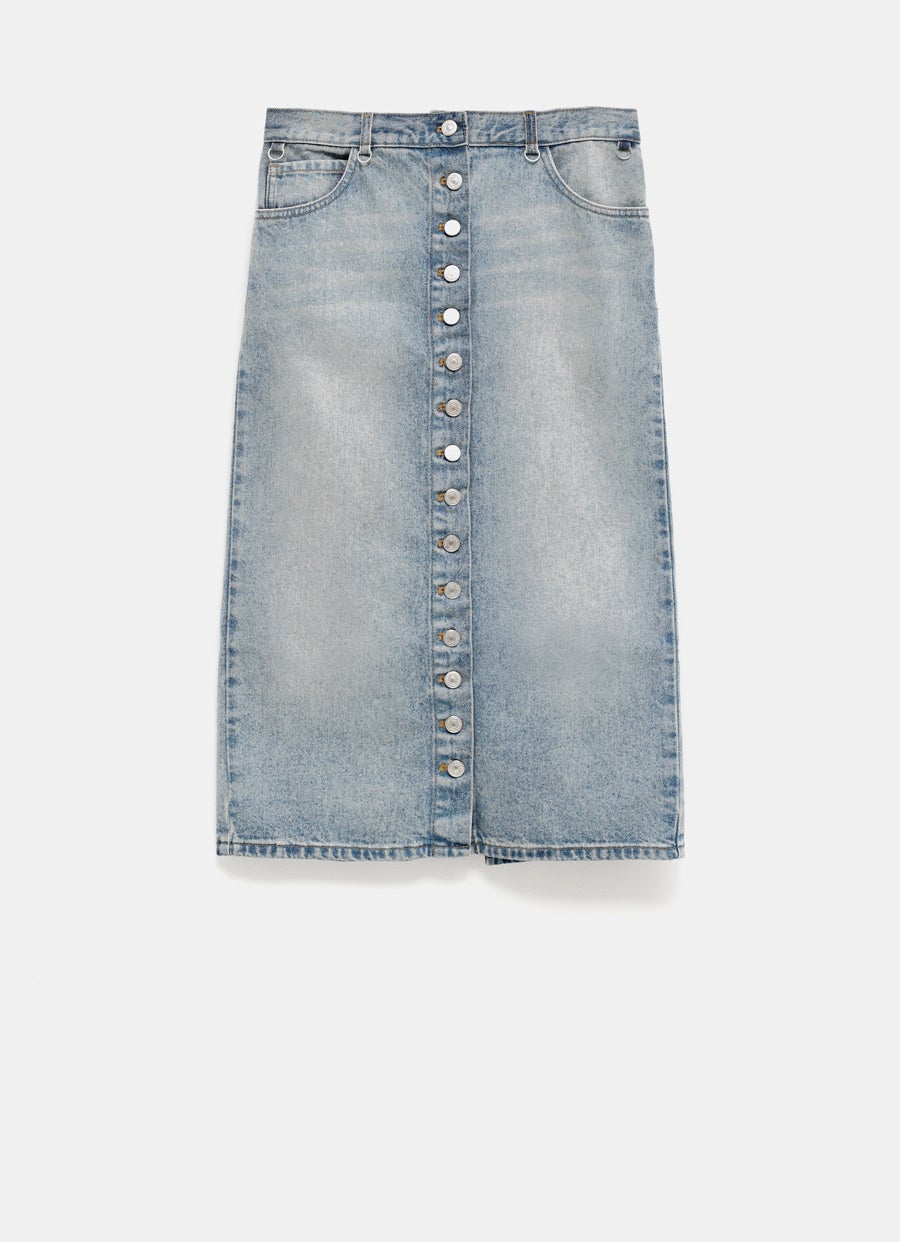 Falda denim Multiflex