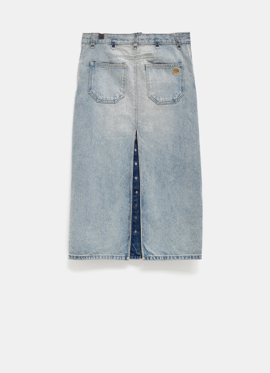 Falda denim Multiflex