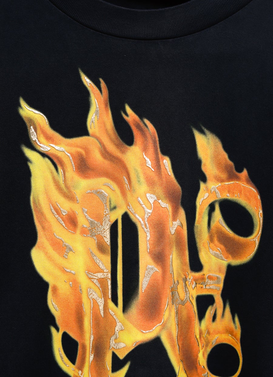 Camiseta Burning Monogram