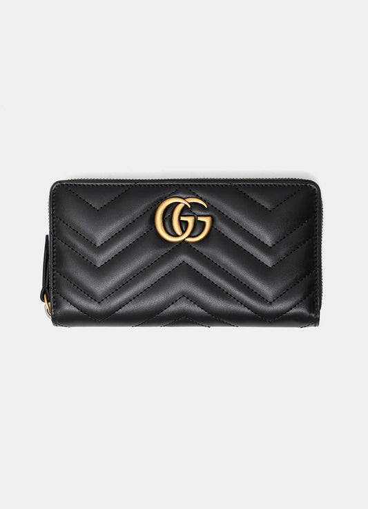 Cartera GG Marmont con cremallera