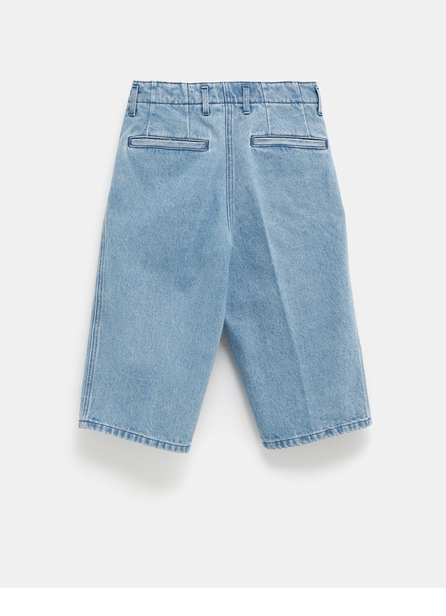 Pantalón corto denim