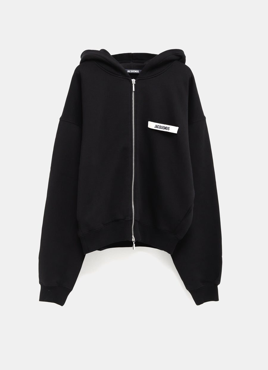 Sudadera con cremallera Le hoodie Gros Grain