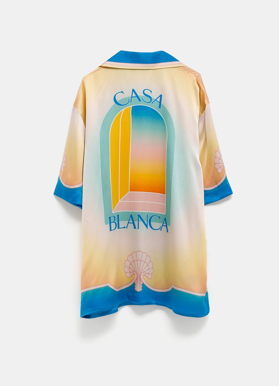 Camisa de seda L'Arc Coloré