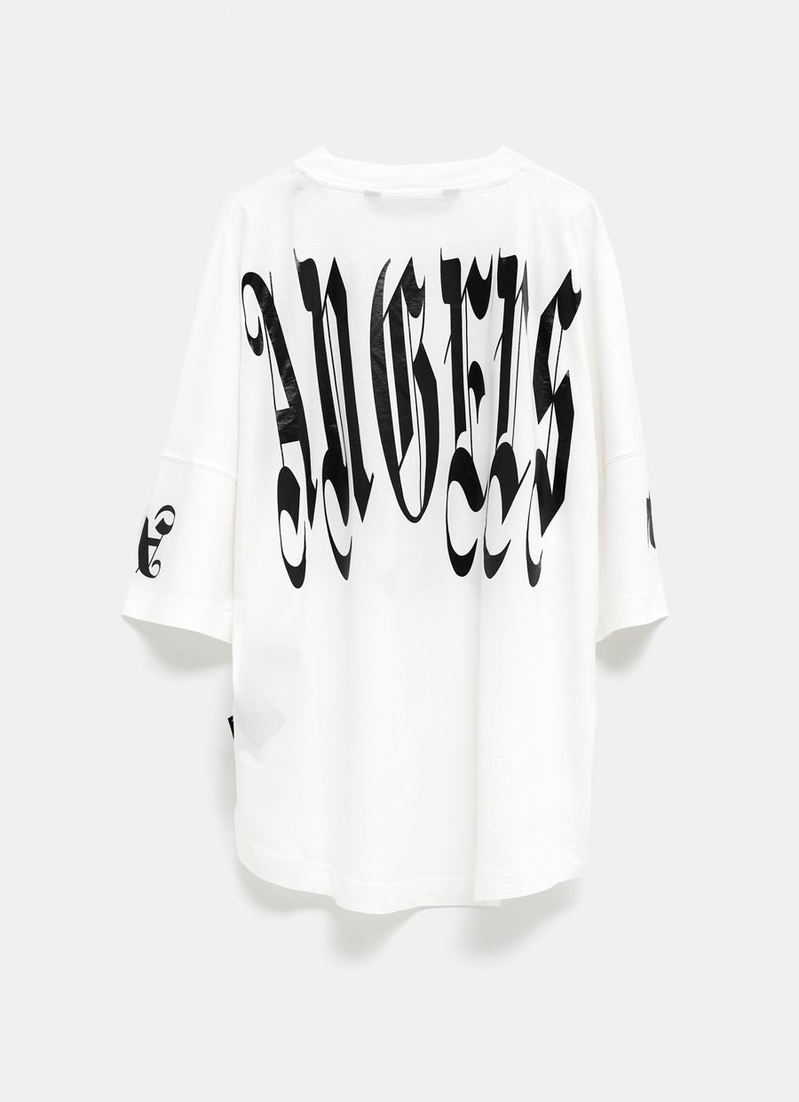 Camiseta Gothic Logo oversize