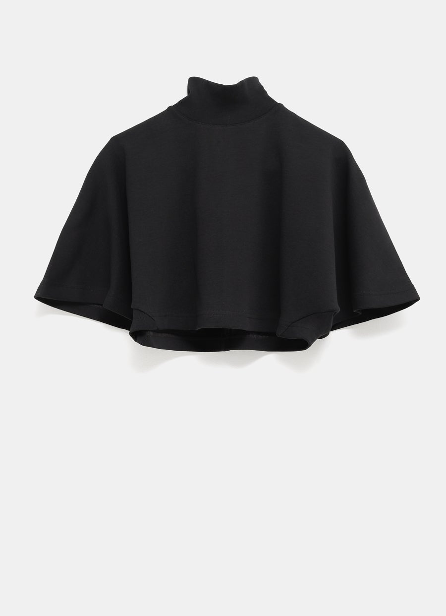 Crop-Top de cuello alto