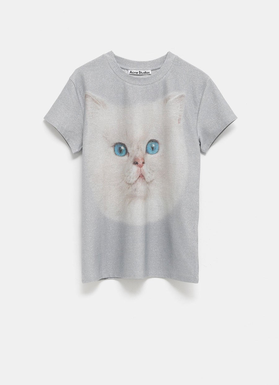 Camiseta con estampado AI Cat