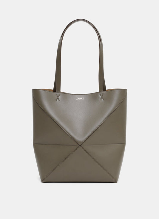 Bolso Puzzle Fold Tote en piel de ternera