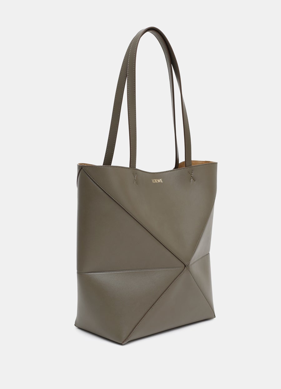 Bolso Puzzle Fold Tote en piel de ternera