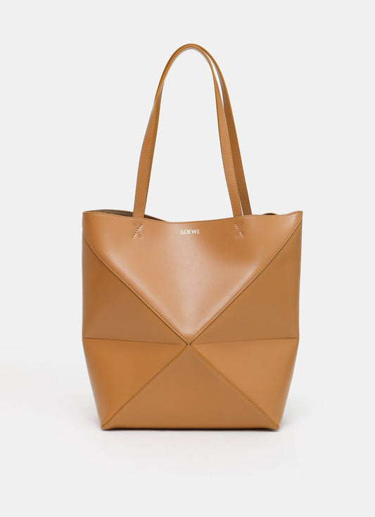 Bolso Puzzle Fold Tote en piel de ternera