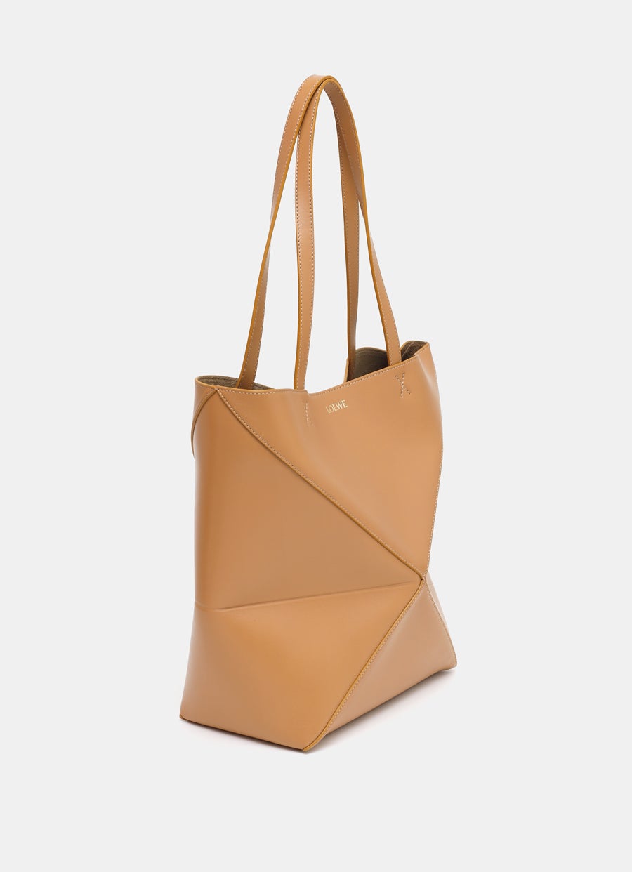 Bolso Puzzle Fold Tote en piel de ternera