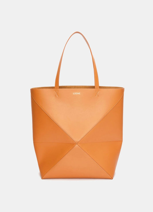 Bolso Puzzle Fold Tote XL en piel de ternera