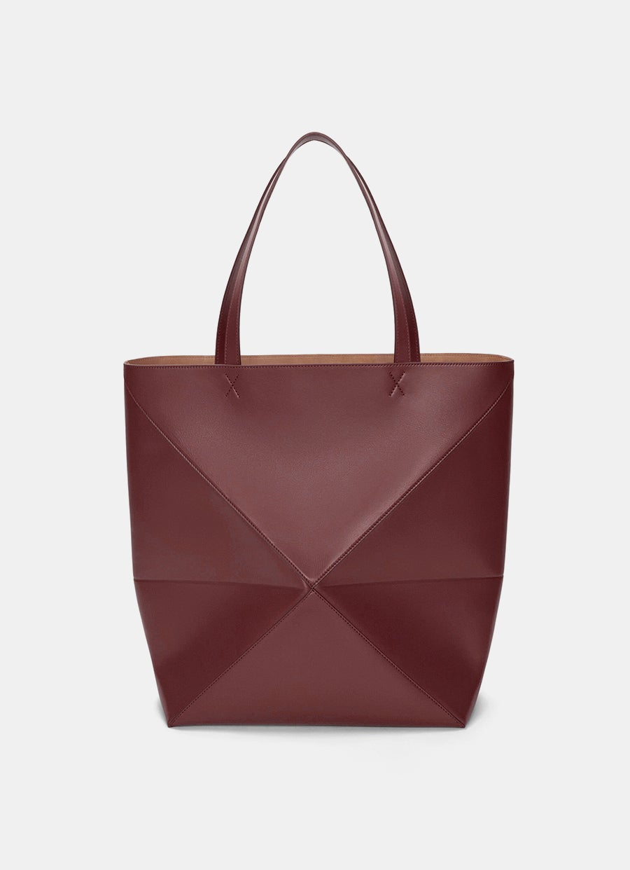 Bolso Puzzle Fold Tote XL en piel de ternera