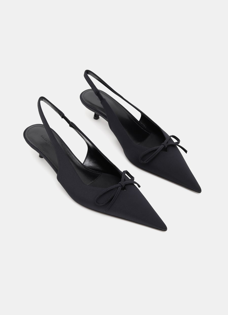 Zapato Knife Bow Slingback