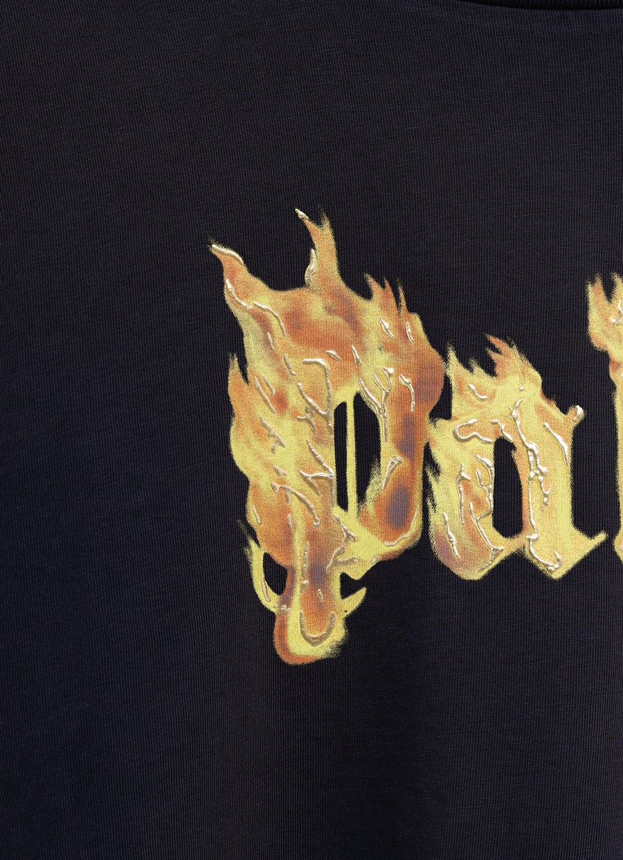 Camiseta Burning Logo