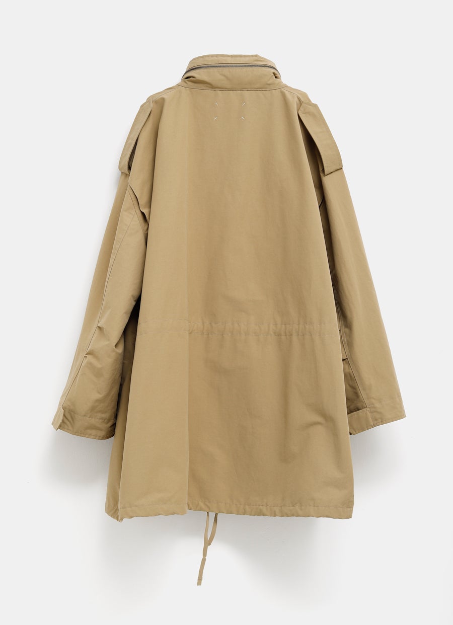 Parka con capucha