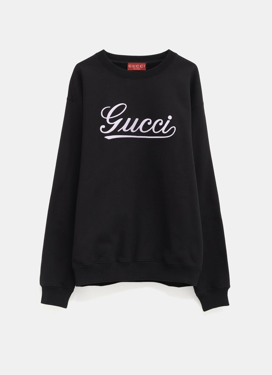 Sudadera con logo script