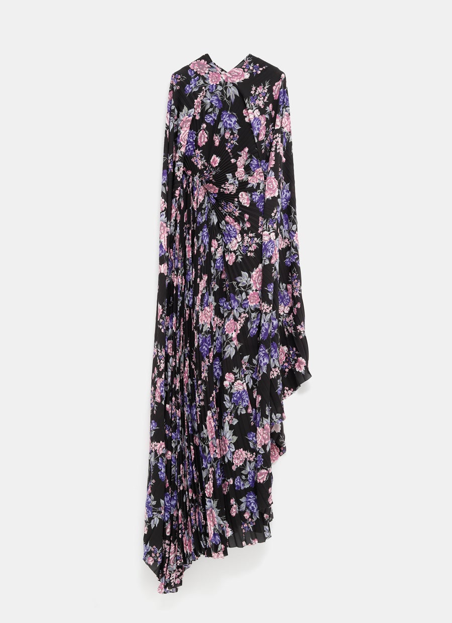 Vestido floral maxi