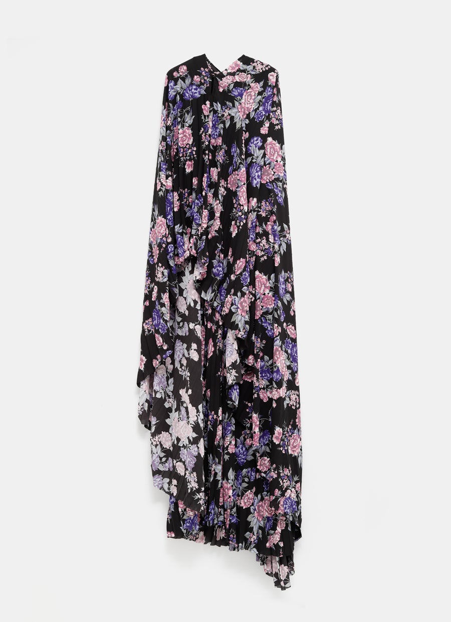 Vestido floral maxi