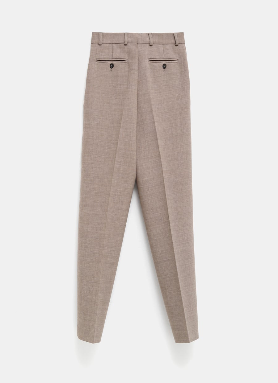 Pantalón tapered jaspeado