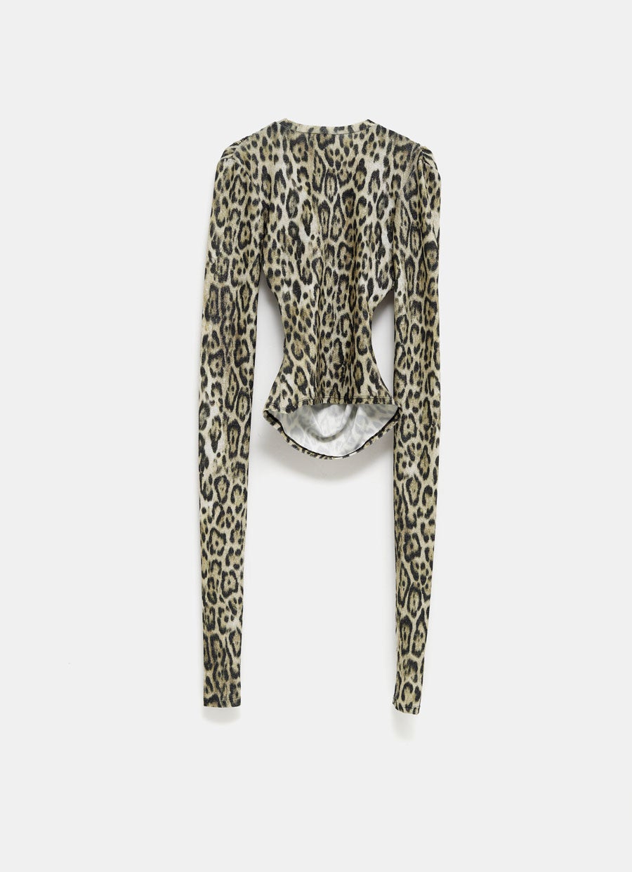 Top de leopardo Titty Twister