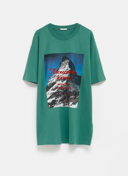 Camiseta con motivo de montaña