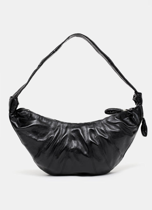 Bolso Croissant Large en piel sintética