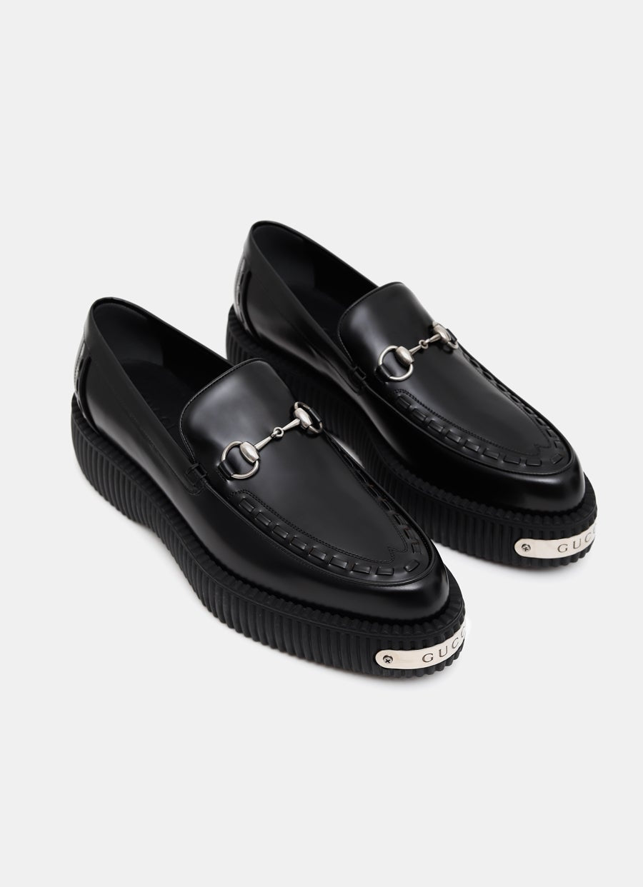 Mocasín Creeper Gucci Horsebit para hombre