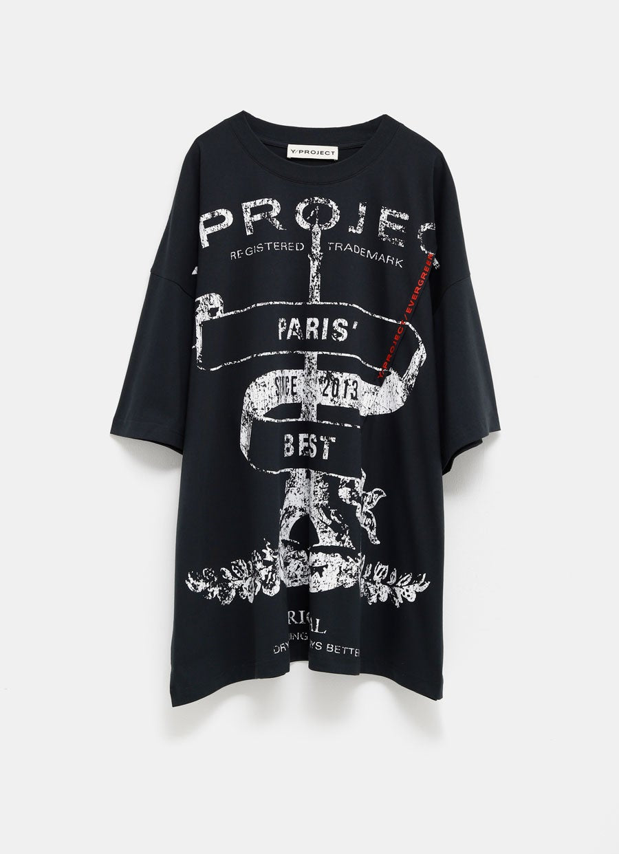 Camiseta con pliegue Evergreen Paris' Best