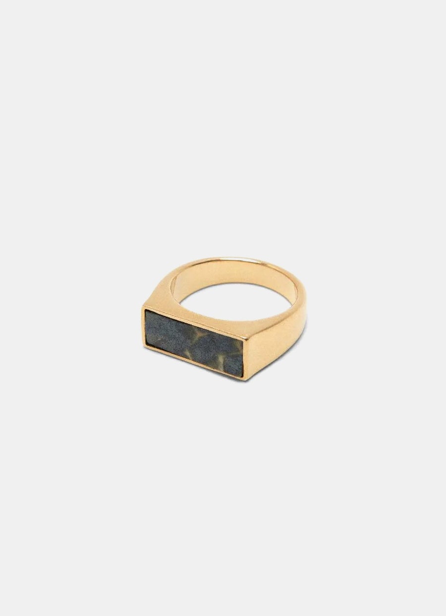 Anillo sello Rectangular