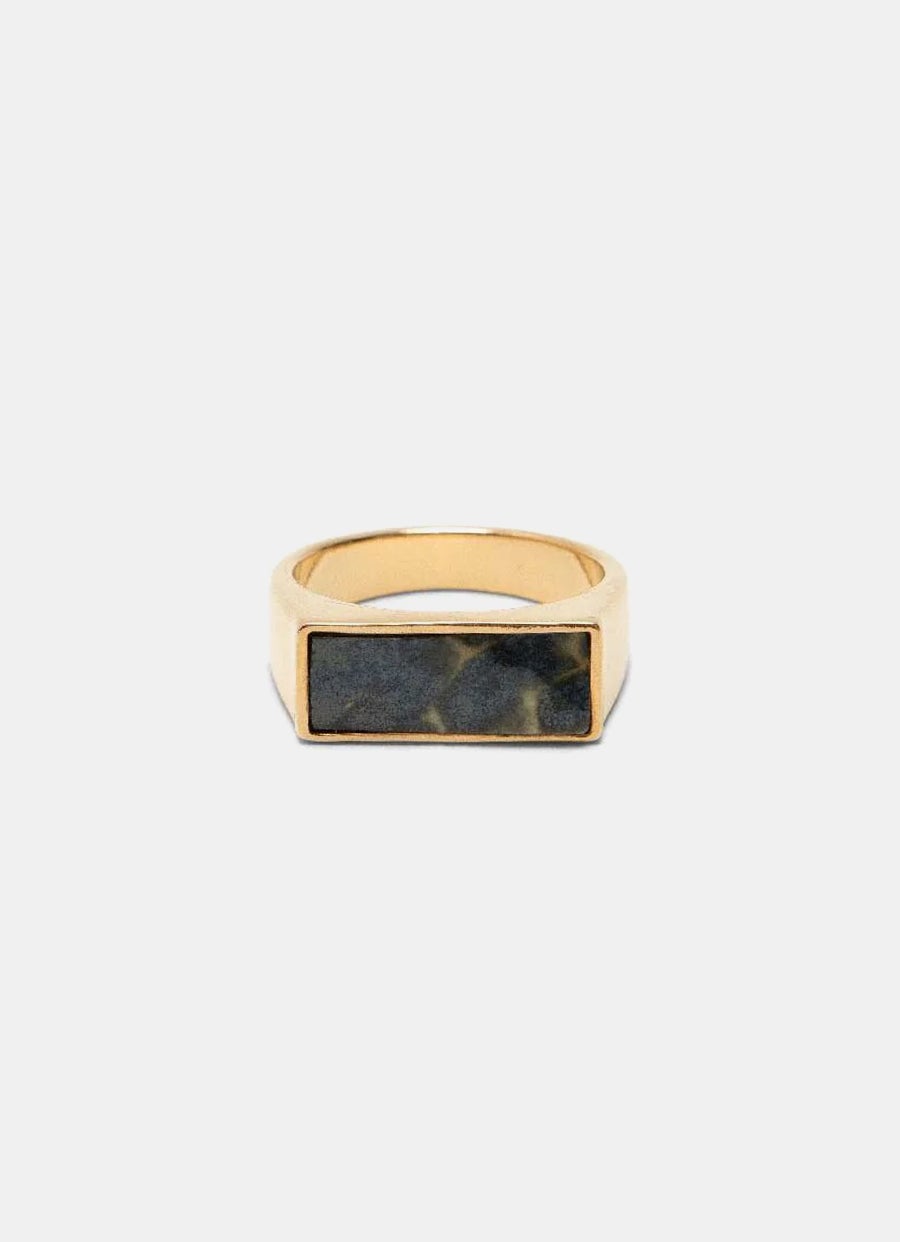 Anillo sello Rectangular