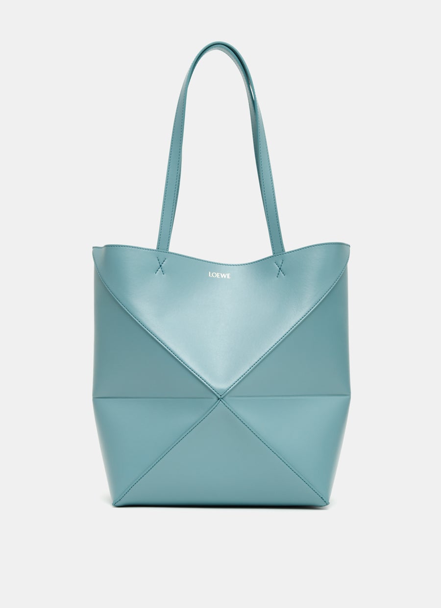 Bolso Puzzle Fold Tote en piel de ternera