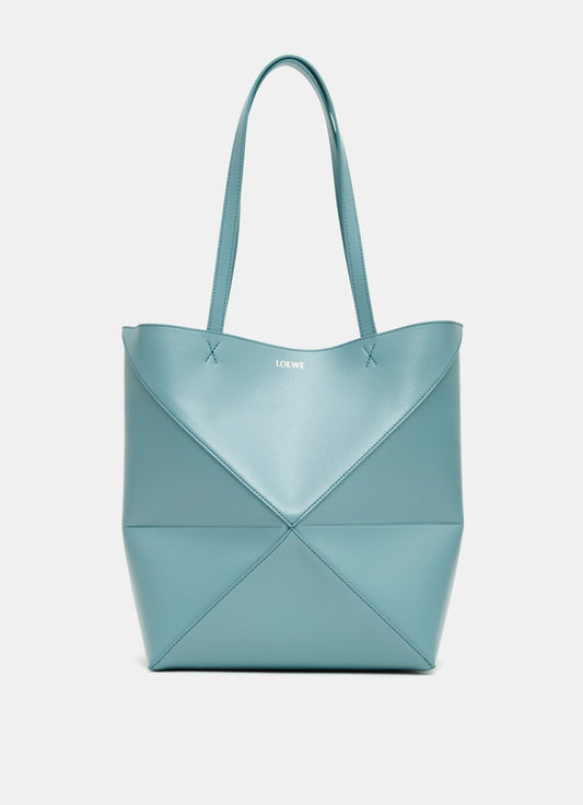 Bolso Puzzle Fold Tote en piel de ternera