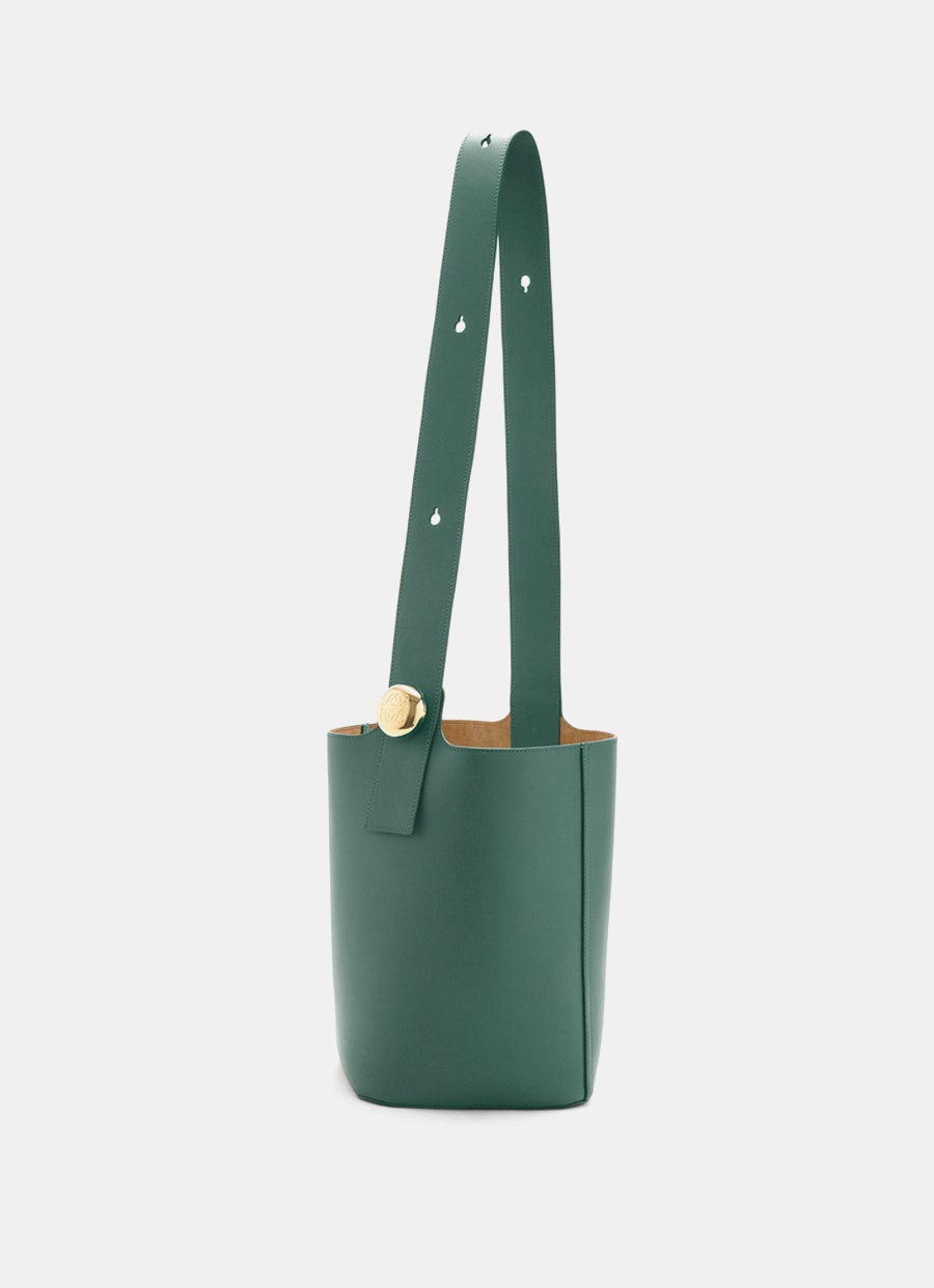 Bolso Pebble Bucket mediano