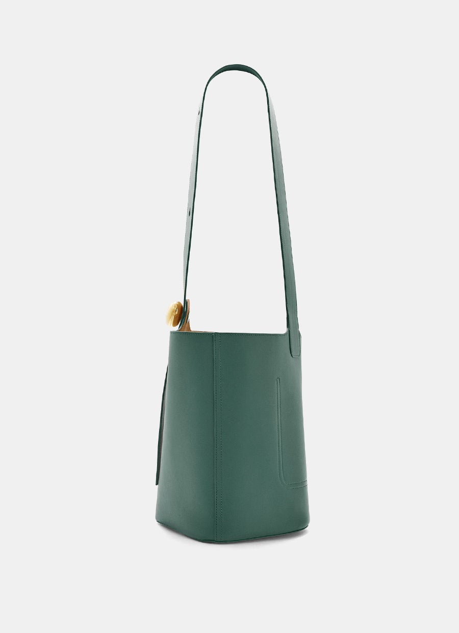 Bolso Pebble Bucket mediano