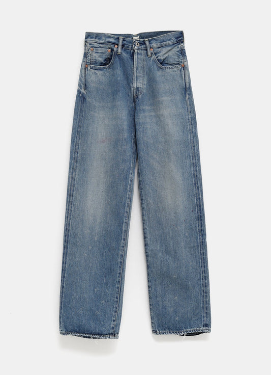 Vaquero Selvedge Denim Unisex de corte recto