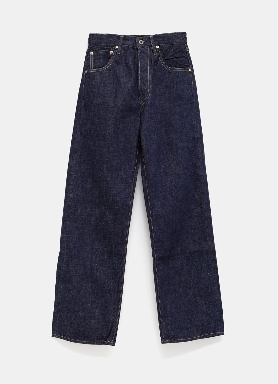 Pantalón vaquero Selvedge Denim Unisex de corte recto