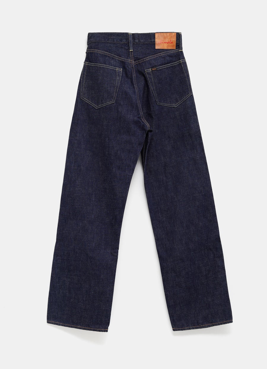 Pantalón vaquero Selvedge Denim Unisex de corte recto