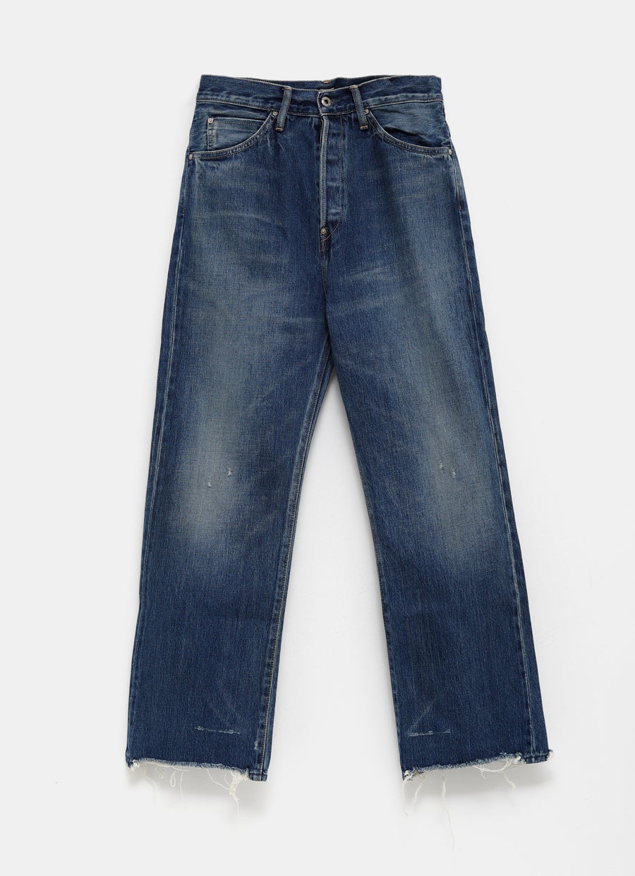 Pantalón vaquero Selvedge Denim baggy para mujer