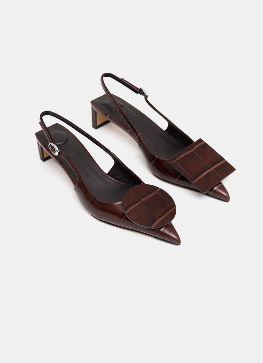 Zapato slingback bajo Duelo