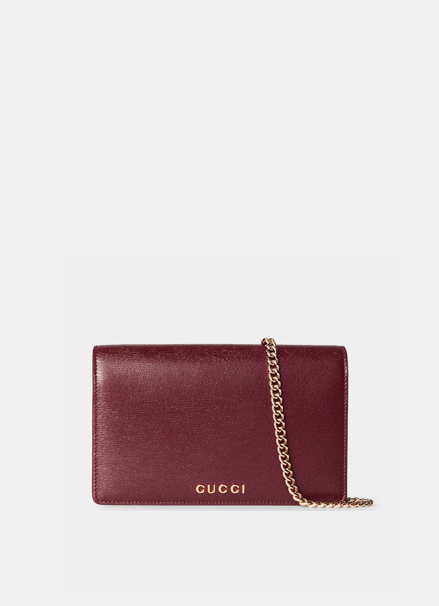 Cartera Gucci con cadena