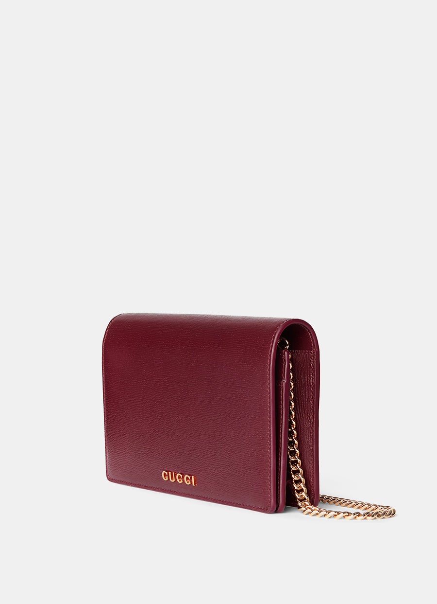 Cartera Gucci con cadena