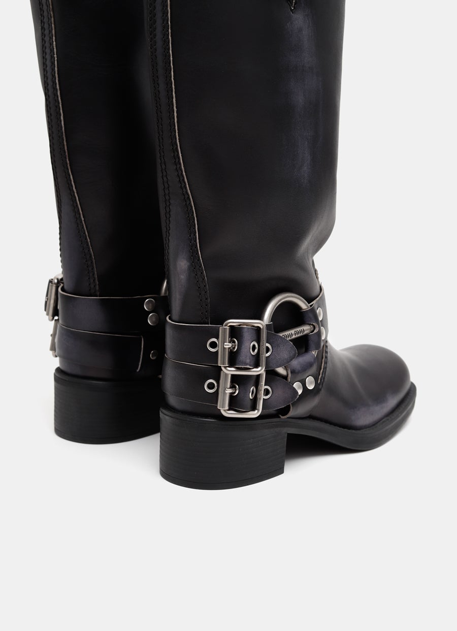 Bota Biker de Miu Miu