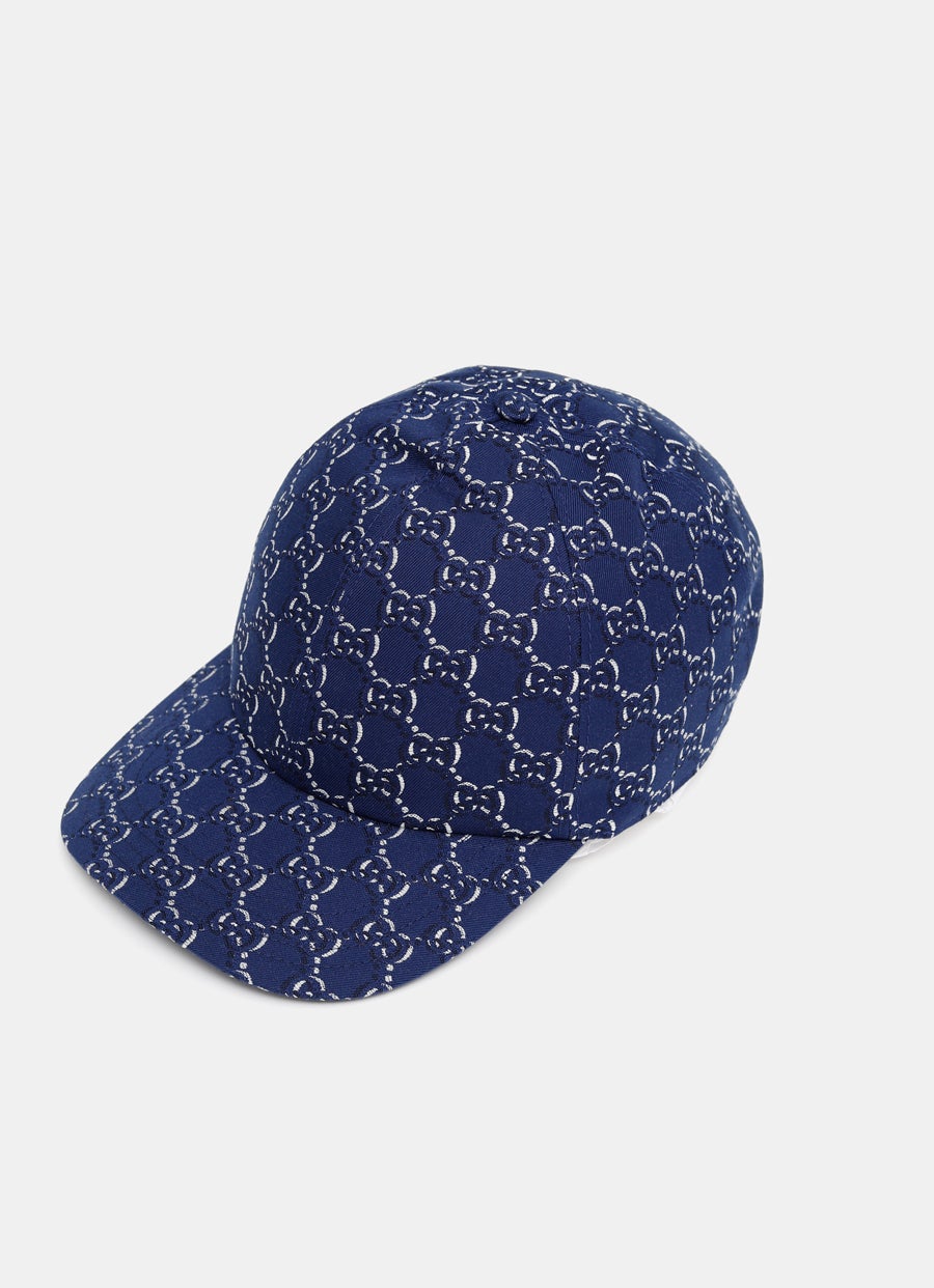 Gorra de béisbol en lona GG Jacquard