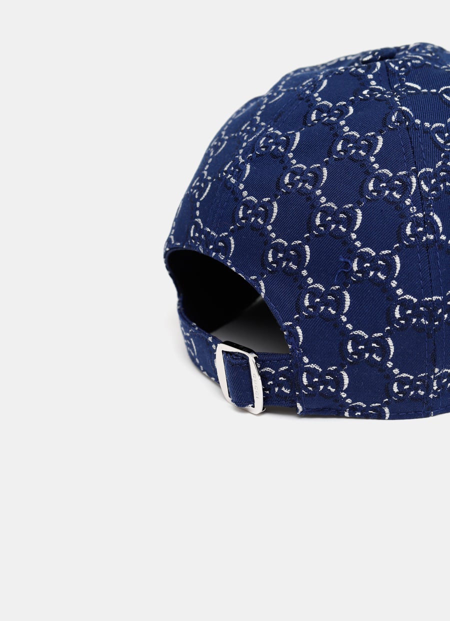 Gorra de béisbol en lona GG Jacquard