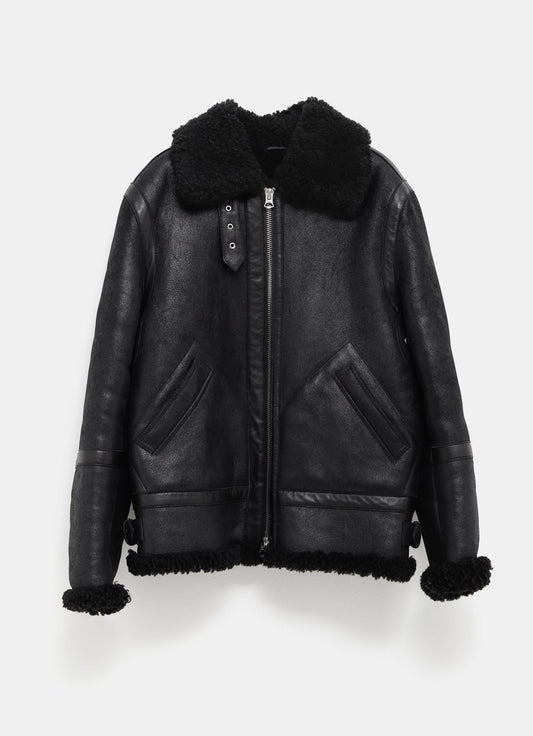 Chaqueta de piel de cordero de Acne Studios