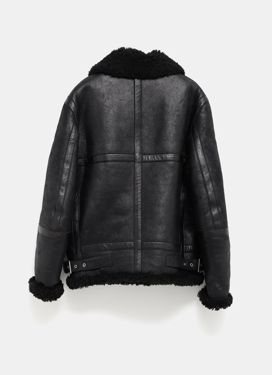 Chaqueta de piel de cordero de Acne Studios